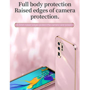 For Huawei P30 Pro XINLI Straight Edge 6D Electroplate TPU Phone Case(Mint Green)
