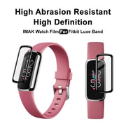 For Fitbit Luxe IMAK Plexiglass HD Watch Protective Film