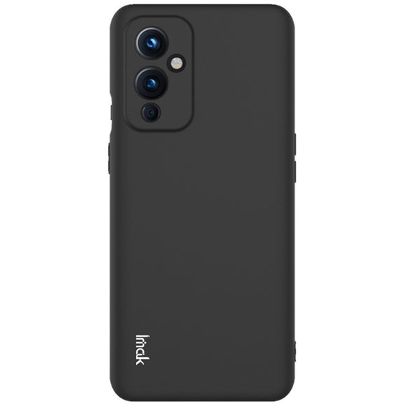 For OnePlus 9 5G European American Version IMAK UC-3 Series Shockproof Frosted TPU Protective Case(Black)