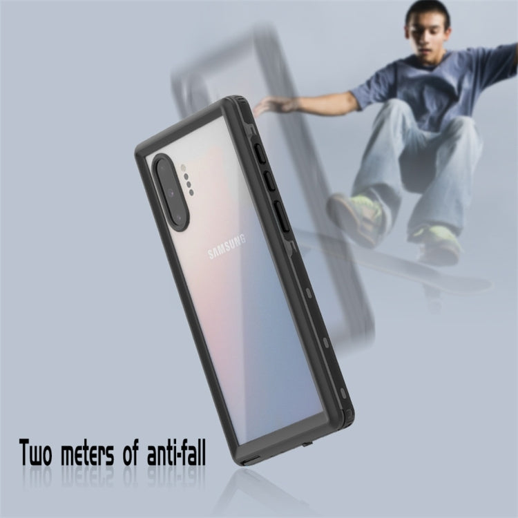 For Galaxy Note 10+ RedPepper Shockproof Water-resistant PC + TPU Protective Case(Black)