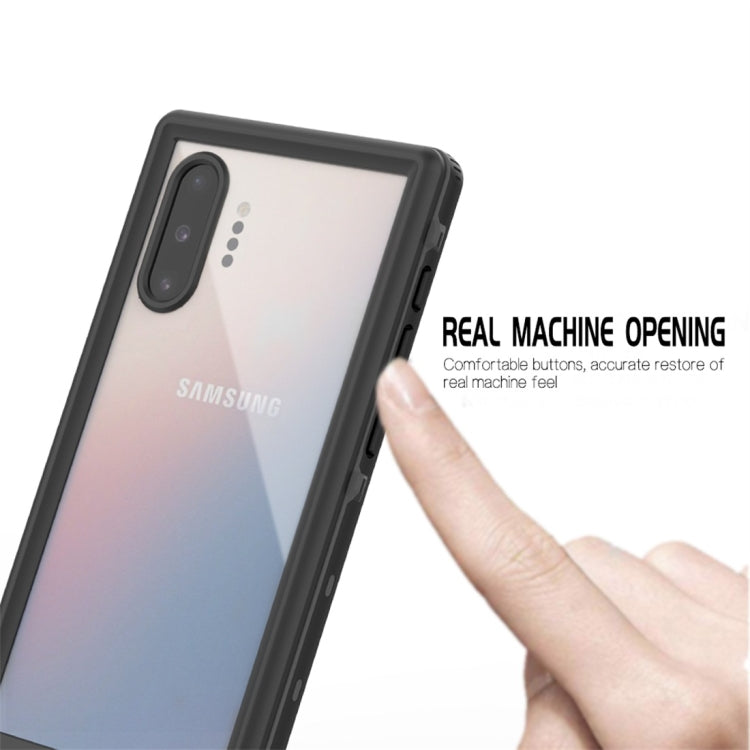 For Galaxy Note 10+ RedPepper Shockproof Water-resistant PC + TPU Protective Case(Black)