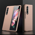 For Samsung Galaxy Z Fold3 5G GKK Ultra-thin Full Coverage PC Protective Case(Gold) - Galaxy Phone Cases by GKK | Online Shopping South Africa | PMC TechLife | Buy Now Pay Later Mobicred