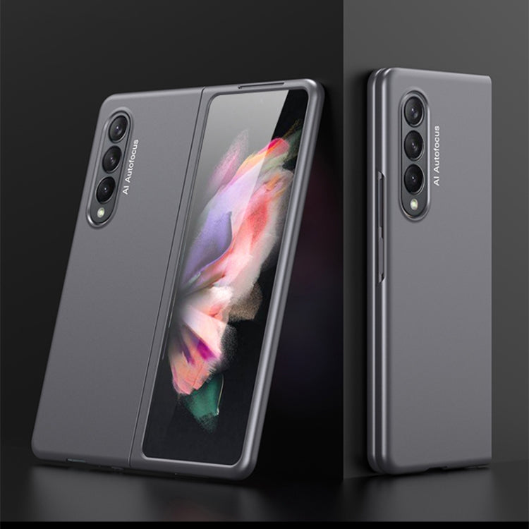 For Samsung Galaxy Z Fold3 5G GKK Ultra-thin Full Coverage PC Protective Case(Grey)
