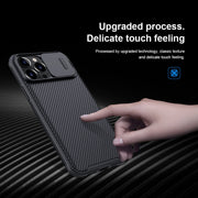 For iPhone 13 Pro NILLKIN Black Mirror Pro Series Camshield Full Coverage Dust-proof Scratch Resistant Phone Case (Black)