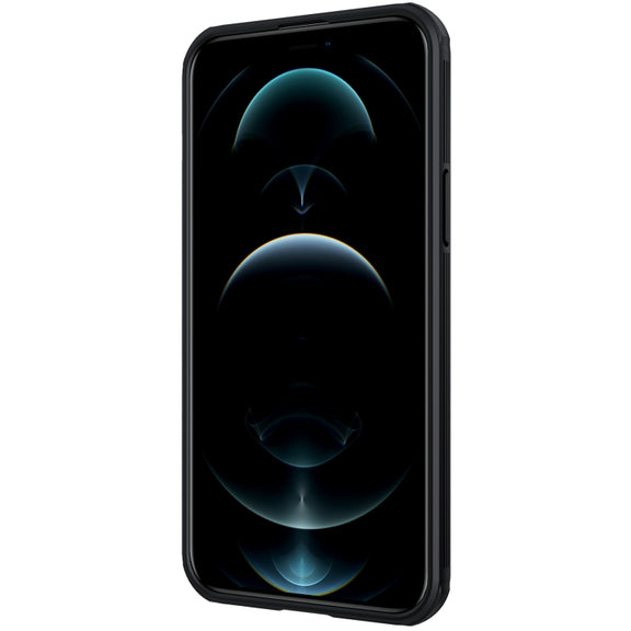 For iPhone 13 Pro Max NILLKIN Black Mirror Pro Series Camshield Full Coverage Dust-proof Scratch Resistant Phone Case (Black)