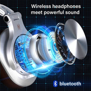 OneOdio A70 Black Red Head-mounted Wireless Bluetooth Stereo Headset