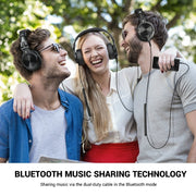 OneOdio A70 Black Red Head-mounted Wireless Bluetooth Stereo Headset