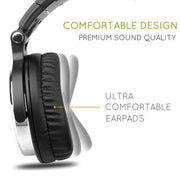 OneOdio Pro-10 Head-mounted Noise Reduction Wired Headphone with Microphone, Color:Rose Gold
