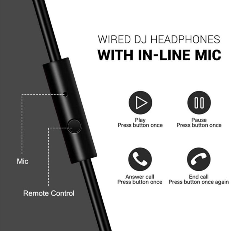 OneOdio Pro-10 Head-mounted Noise Reduction Wired Headphone with Microphone, Color:Rose Gold