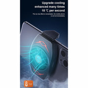 X-13 Snap-type Silent Cold Wind Mobile Phone Radiator for Mobile Phones within 90mm Width