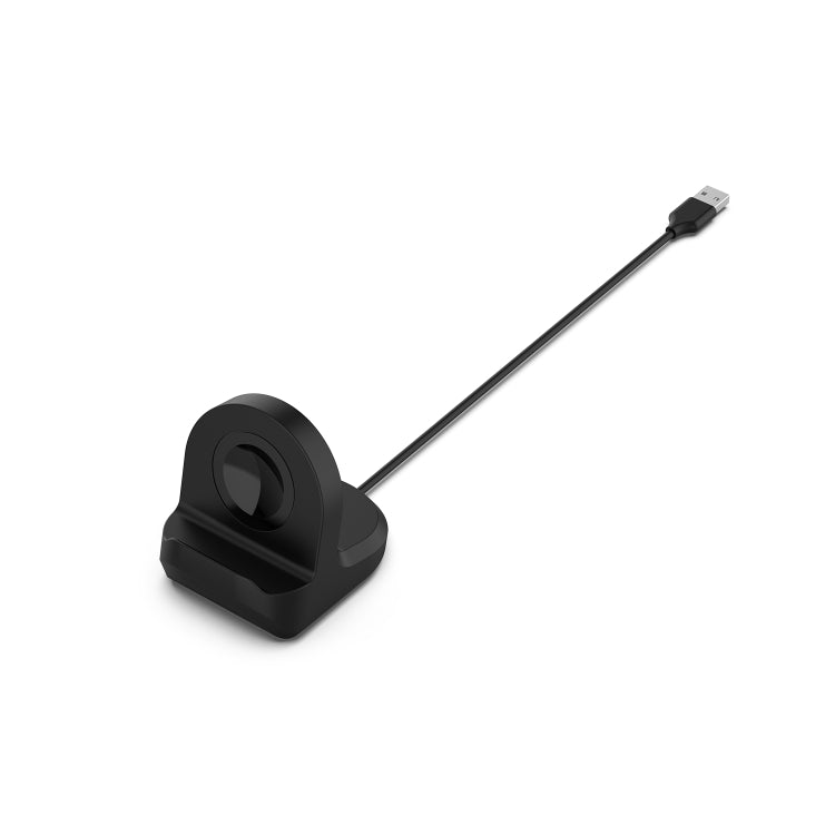 For Samsung Galaxy Watch4 Classic / Galaxy Watch4 Universal Silicone Charging Stand Holder without Charging Cable(Black)