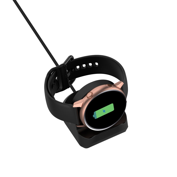 For Samsung Galaxy Watch4 Classic / Galaxy Watch4 Universal Silicone Charging Stand Holder without Charging Cable(Black)