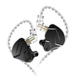 KZ ZSN Pro X Ring Iron Hybrid Drive Metal In-ear Wired Earphone, Standard Version(Black) - free shipping - PMC TechLife - Order now!