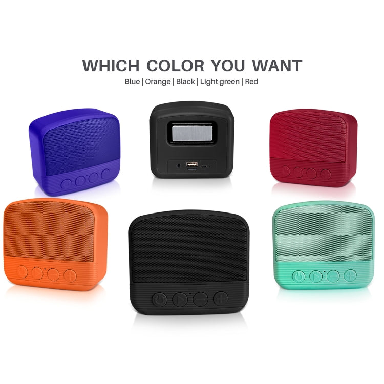 New Rixing NR-101 Mini TWS Bluetooth Speaker(Bright Green)