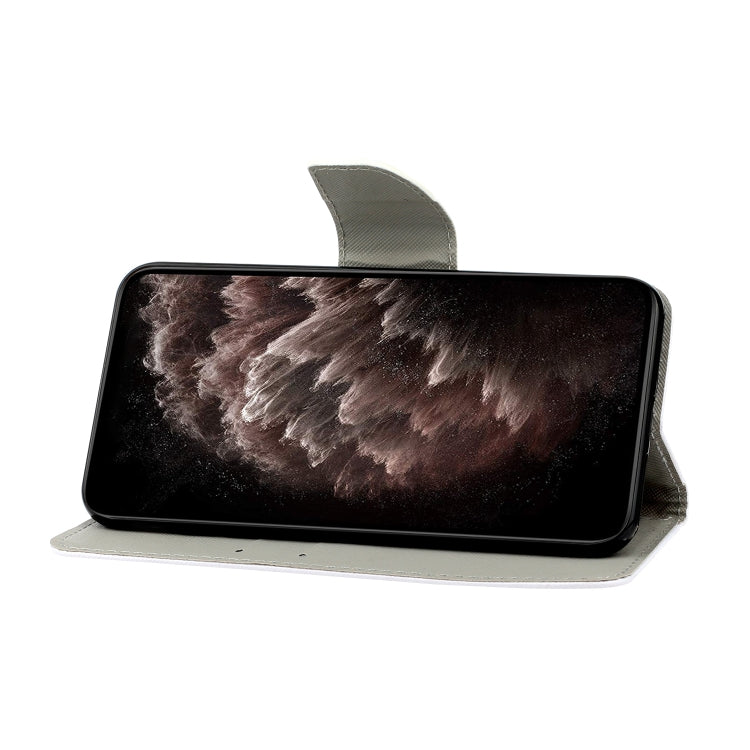 For Samsung Galaxy S21 Ultra 5G Painted Pattern Horizontal Flip Leather Case with Holder & Card Slot & Wallet(Dandelion)