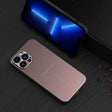 For iPhone 13 Pro R-JUST RJ-52 3-Line Style Metal TPU Shockproof Protective Case (Pink) - iPhone 13 Pro Cases by R-JUST | Online Shopping South Africa | PMC TechLife | Buy Now Pay Later Mobicred