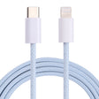 12W PD USB-C / Type-C to 8 Pin Data Cable, Cable Length: 1m(Blue) - 2 in 1 Cable by PMC TechLife | Online Shopping South Africa | PMC TechLife