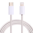 12W PD USB-C / Type-C to 8 Pin Data Cable, Cable Length: 1m(White) - 2 in 1 Cable by PMC TechLife | Online Shopping South Africa | PMC TechLife