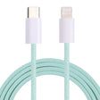 20W PD USB-C / Type-C to 8 Pin Data Cable, Cable Length: 1m(Green) - 2 in 1 Cable by PMC TechLife | Online Shopping South Africa | PMC TechLife