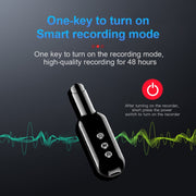 D3 AI Smart High-definition Noise Reduction Voice Recorder, Capacity:32GB(Black)