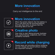 D3 AI Smart High-definition Noise Reduction Voice Recorder, Capacity:32GB(Black)