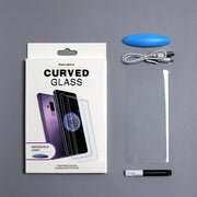 For Samsung Galaxy S22+ 5G UV Liquid Curved Full Glue Tempered Glass Film