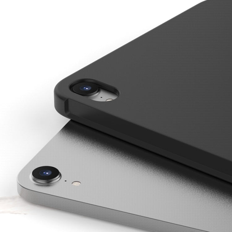 For iPad mini 2024 / mini 6 Mutural Silicone Microfiber Tablet Case(Black)