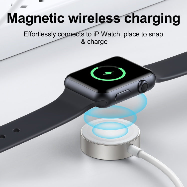JOYROOM S-IW004 Type-C / USB-C to 8 Pin Magnetic Charging Cable, Length: 1.2m(White)
