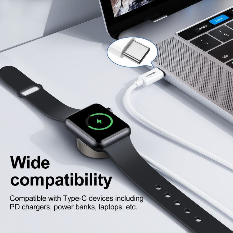 JOYROOM S-IW004 Type-C / USB-C to 8 Pin Magnetic Charging Cable, Length: 1.2m(White)