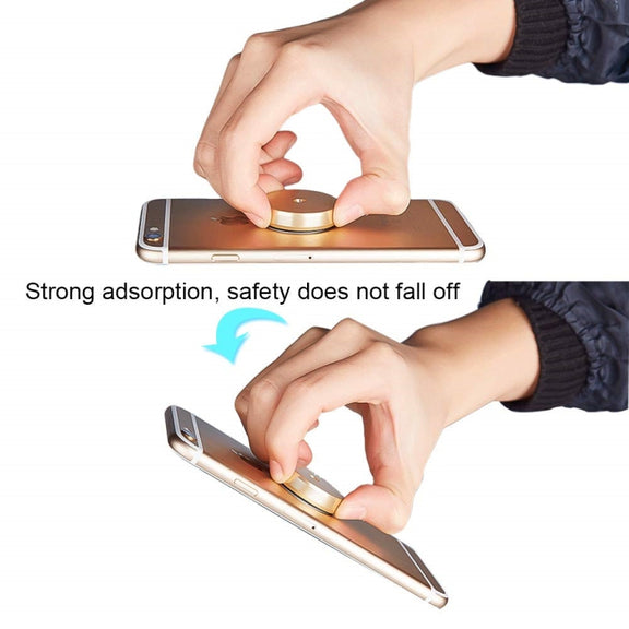 A8 Car Magnetic Phone Holder(Rose Gold)