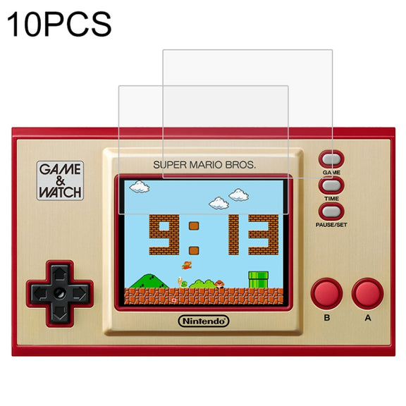 10 PCS 0.26mm 9H 2.5D Tempered Glass Film For Nintendo Game Watch