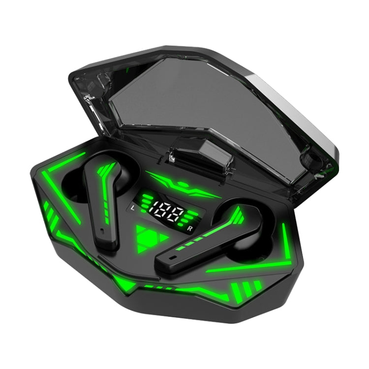 MD198 TWS E-sports Gaming Wireless Bluetooth Earphone(Black)
