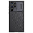 For Samsung Galaxy S22 Ultra 5G NILLKIN Black Mirror Pro Series Camshield Phone Case(Black) - free shipping - PMC TechLife - Order now!