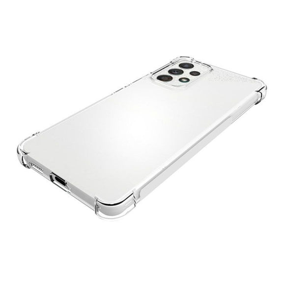 For Samsung Galaxy A53 Shockproof Non-slip Thickening TPU Phone Case(Transparent)