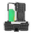 For Samsung Galaxy A03 Core Tire Texture TPU + PC Phone Case(White) - Galaxy Phone Cases by PMC TechLife | Online Shopping South Africa | PMC TechLife | Buy Now Pay Later Mobicred