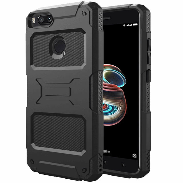 For Xiaomi Mi 5X FATBEAR Armor Shockproof Cooling Phone Case(Black)