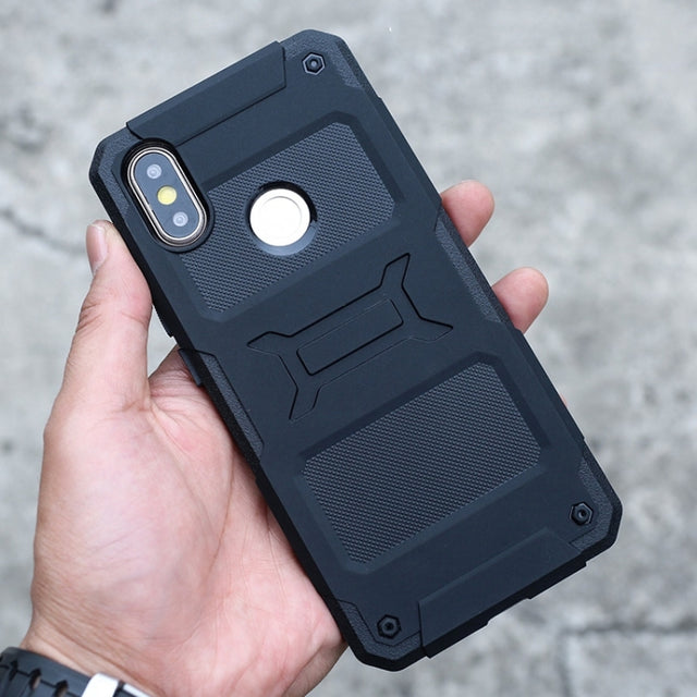 For Xiaomi Mi 6X FATBEAR Armor Shockproof Cooling Phone Case(Black)