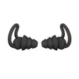 iMeBoBo A1 Shark Fin Version Nano Silicone Sleeping Noise Reduction Earplugs, Style:Three Layer(Black) - Anti-dust & Ear Caps by PMC TechLife | Online Shopping South Africa | PMC TechLife