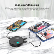 G30 Universal Digital Display Like Device Mobile Phone Automatic Screen Clicker, Style:One Machine with Three Head(Black)