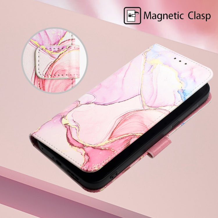 For Samsung Galaxy A53 5G PT003 Marble Pattern Flip Leather Phone Case(LS005)