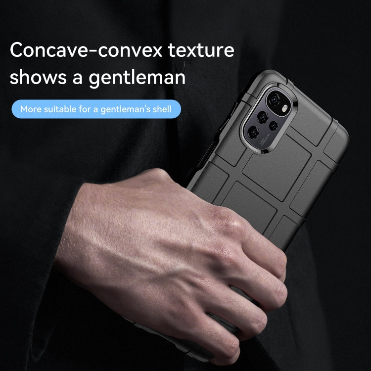 For Motorola Moto G22 Full Coverage Shockproof TPU Case(Black)