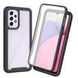 For Samsung Galaxy A53 5G Starry Sky Solid Color Series PC + TPU Phone Case with PET Film(Black) - free shipping - PMC TechLife - Order now!