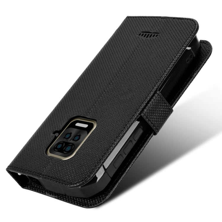 For Doogee S59 / S59 Pro Diamond Texture Leather Phone Case(Black)