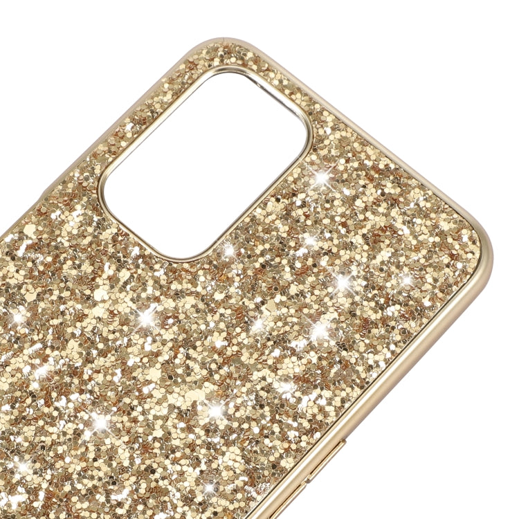 For Samsung Galaxy A23 Glitter Powder Shockproof TPU Phone Case(Gold)