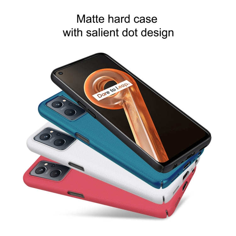 For OPPO Realme 9i NILLKIN Frosted PC Phone Case(Red)