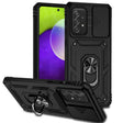 For Samsung Galaxy A73 5G Sliding Camshield Holder Phone Case(Black) - free shipping - PMC TechLife - Order now!
