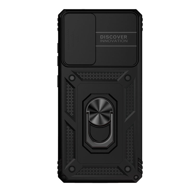 For Samsung Galaxy S20 FE Sliding Camshield Holder Phone Case(Black)