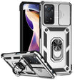 For Xiaomi Redmi Note 11 Pro Global Sliding Camshield Holder Phone Case(Silver) - free shipping - PMC TechLife - Order now!