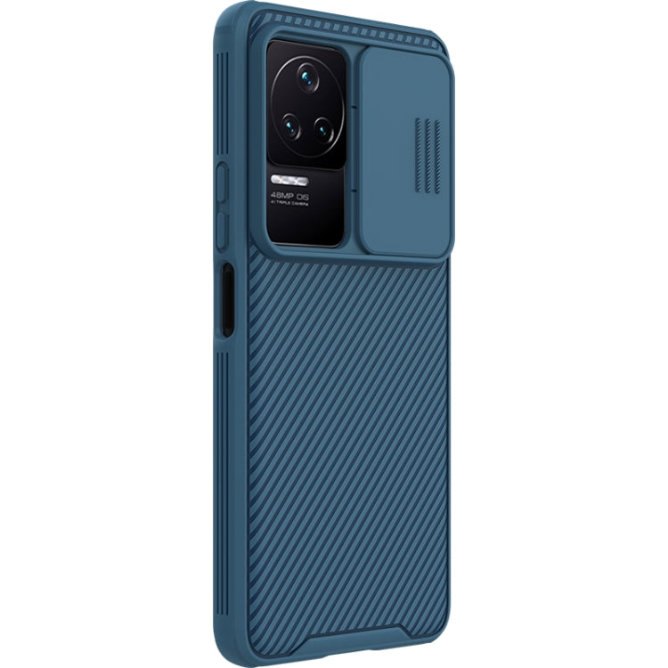 For Xiaomi Redmi K50 / K50 Pro NILLKIN CamShield Pro Series PC Full Coverage Phone Case(Blue)