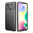 For Xiaomi Redmi 10A Carbon Fiber Texture Shockproof TPU Phone Case(Black) - Xiaomi Cases by PMC TechLife | Online Shopping South Africa | PMC TechLife